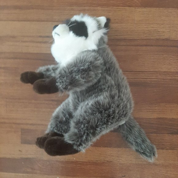 Lazy Boy Promotional Plush Raccoon Stuffed Animal 1991 Toy 14 Inch Vintage CLEAN - Picture 2 of 12